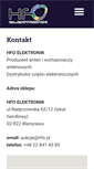 Mobile Screenshot of hfo.pl